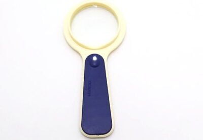 LJ-008 Magnifying Glass 60mm Diameter With White Light Source Hand Held Magnifying Glass With LED Jewelry Magnifier Repair Tool Sets - Image 2