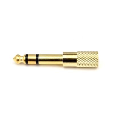 2PCs 3.5mm Jack Male to 6.35mm 1/4' Stereo Jack Headphone Adapter Convertor - Image 3