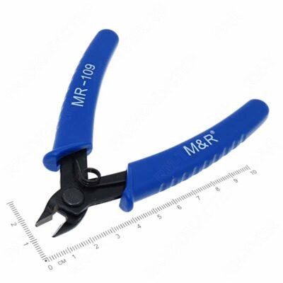 M&R MR-109 Blue/Red Cutter Plier 5-inch Precision Diagonal Cutting Pliers - Image 3