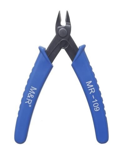 M&R MR-109 Blue/Red Cutter Plier 5-inch Precision Diagonal Cutting Pliers