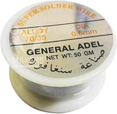 Soldering Wire 0.6mm|50Gm (Alloy:70/30) Made in Singapore