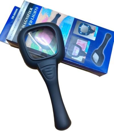 Light Handheld Magnifier Glass 6 LED