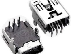 USB Type B – 5Pin Female Connector DIP Pin For PCB