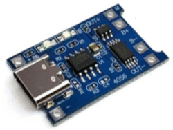 BMS 1S TP4056 (5V – 1A) Lithium Battery Charger Board ( Type C ) With Protection