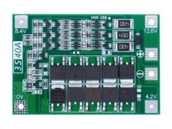 BMS 3S (12.6V – 40A) Lithium Battery Protection Module