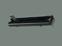 Linear Slide Potentiometer Dual Gang 10KOhm (60mm Travel Distance)