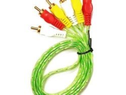 Audio Video 3 RCA Male to Male Cable 1.5 meter