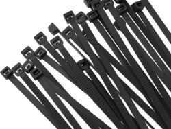 Cable Tie ABC Power 4 × 200 mm Nylon Color Black 100 PCS